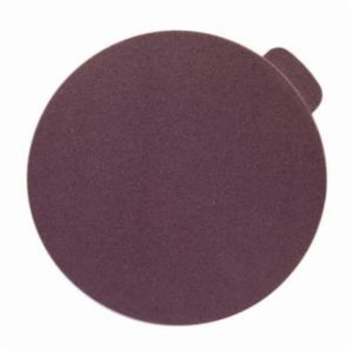 Norton® 66623351363 KJ370 PSA Tabbed Coated Abrasive Disc, 5 in Dia Disc, P220 Grit, Very Fine Grade, Aluminum Oxide Abrasive, Cloth Backing