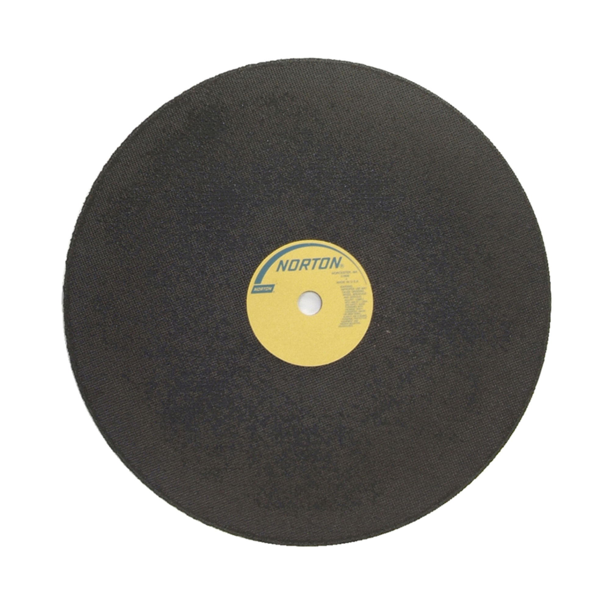 Norton® 69210450386 90A Type 01/41 Reinforced Cut-Off Wheel, 30 in Dia x 1/4 in THK, 1-3/4 in Center Hole, 20 Grit, Zirconia Alumina Blend Abrasive