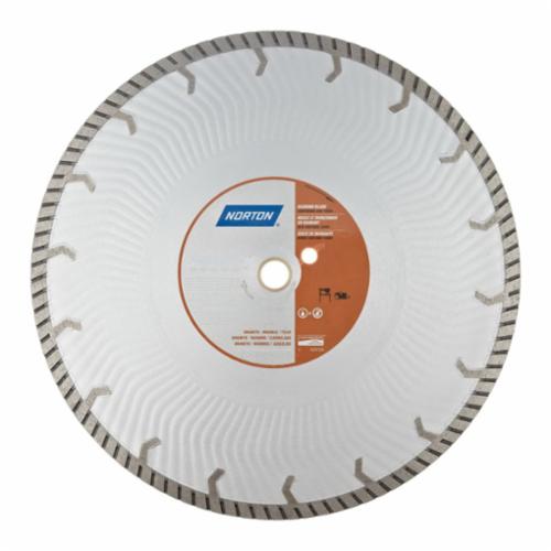 Norton® 70184683785 Aero-Jet Cut-Off Wheel, 14 in Dia x 1/8 in THK, 20 mm Center Hole, Diamond Abrasive