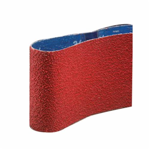 Norton® 78072718701 SG R981 File Coated Abrasive Belt, 1/2 in W x 12 in L, 60 Grit, Coarse Grade, Ceramic Alumina Abrasive, Polyester Backing