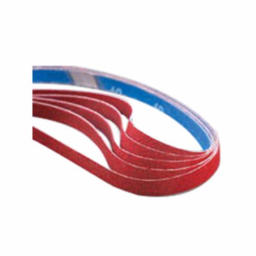 Norton® 78072753088 SG R981 File Coated Abrasive Belt, 2 in W x 132 in L, 40 Grit, Ceramic Alumina Abrasive, Polyester Backing