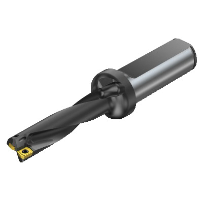 Sandvik Coromant 5723250 CoroDrill® 880 Indexable Insert Drill, 1.562 in Drill, 1-1/2 in Modular Connection, 1-1/2 in Dia Shank, 4XD Drill Depth by Dia Ratio, 10.279 in OAL, 6.248 in D Max Drill redirect to product page